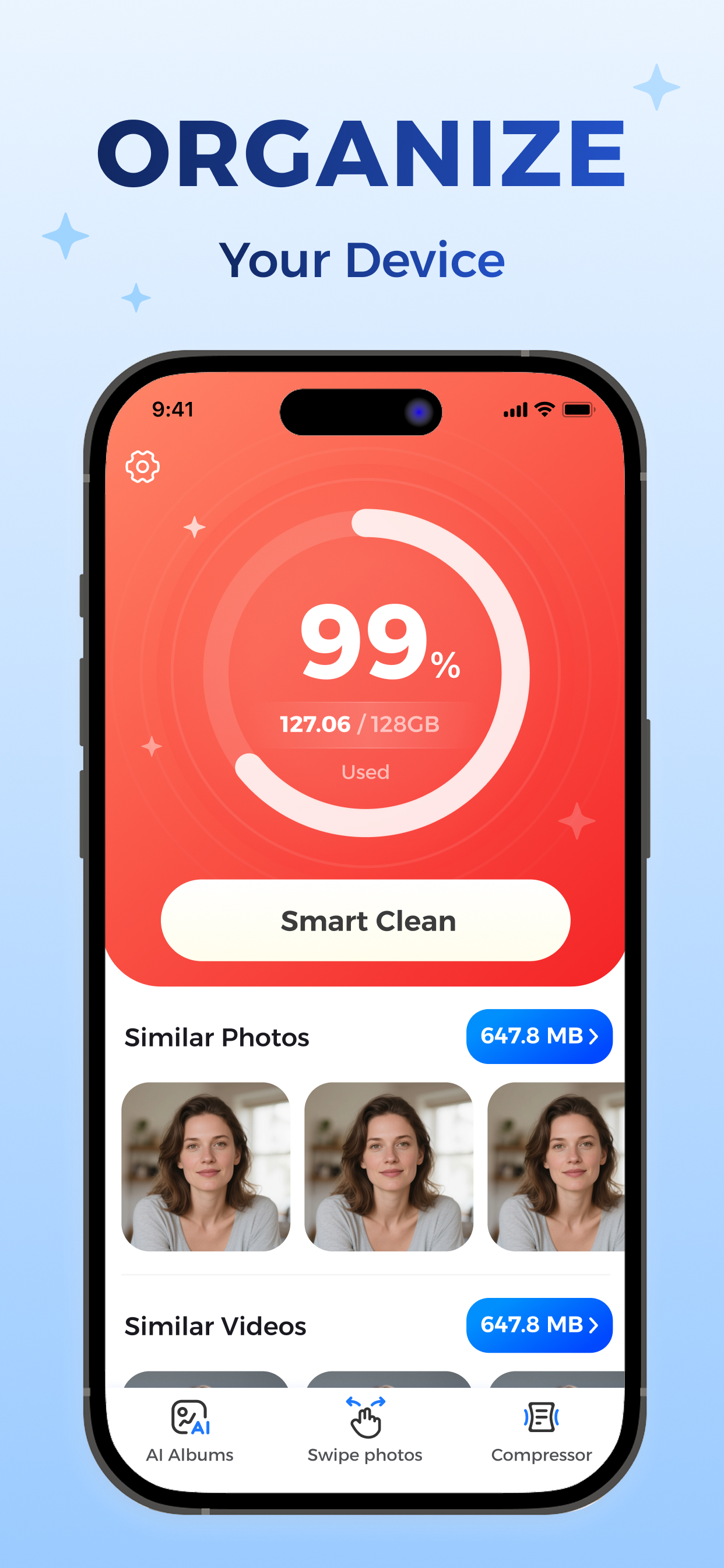 AI CleanPro App Screenshot